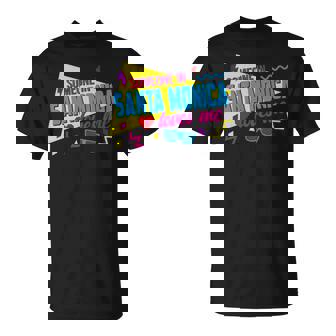 Someone Inanta Monica Loves Me 80S サンタモニカの誰かが私に80年代を愛しています 長袖tシャツ Tシャツ - Kawaiitshirt