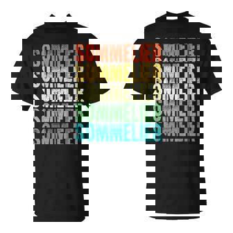 Sommelier Vintage Style Job T-Shirt - Monsterry