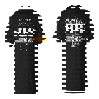 Soon To Be Pops 2026 Loading Promoted To Pops T-Shirt | Mazezy