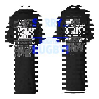 Sorry My Daughter Has Rugby Mom Or Dad T-Shirt | Mazezy