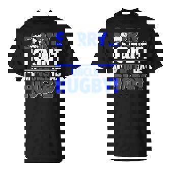 Sorry My Uncle Has Rugby T-Shirt | Mazezy