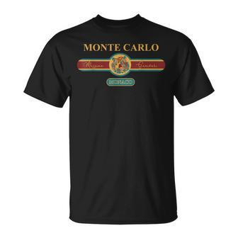 Souvenir Deacances Monte Carlo Monaco T-Shirt - Cadeauxyz