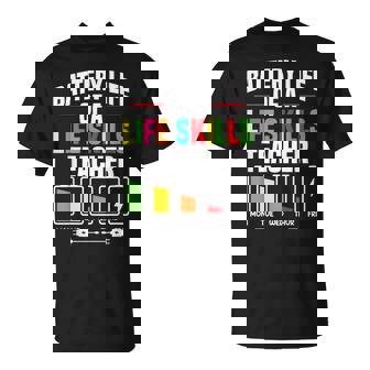 Special Ed Life Skills Teacher Manager Life Skills Teacher T-Shirt | Mazezy