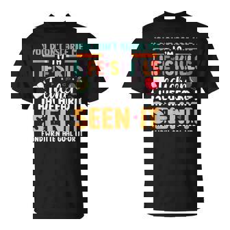 SPED Appreciation Special Ed Don´t Scare Life Skills Teacher T-Shirt | Mazezy