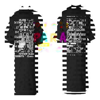 Sped Ecse Paraprofessional Para Teacher Back To School Women T-Shirt - Monsterry