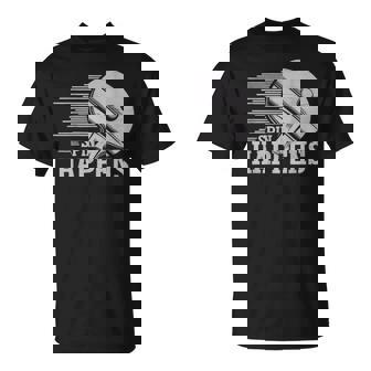 Spin Happens Table Tennis Player Racket Paddle Zone T-Shirt | Mazezy