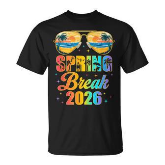 Spring Break 2026 Friends Family Matching Vacation Graphic T-Shirt - Thegiftio