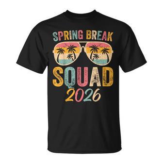 Spring Break Squad 2026 Friends Family Matching Squad T-Shirt | Mazezy
