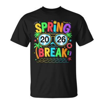 Spring Break Squad Vintage 2026 Florida Cool Sunglasses T-Shirt | Mazezy