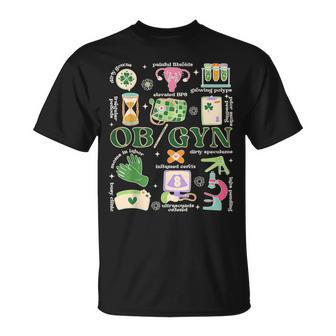 St Patrick Day Obgyn Obstetrician-Gynecologist Obgyn Doctor T-Shirt - Thegiftio