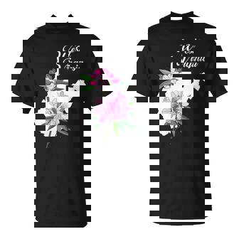 State Of West Virginia Flower The Rhododendron T-Shirt | Mazezy