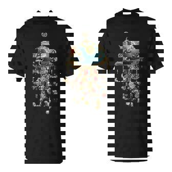 Steampunk Christmas Jellyfish Women Men Kids Steampunk T-Shirt | Mazezy