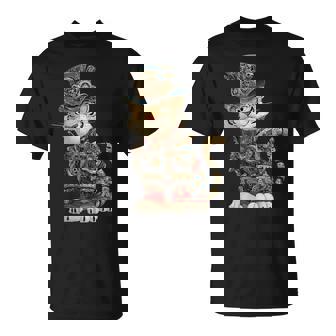 Steampunk Christmas Tiger Women Men Kids Steampunk Tiger T-Shirt | Mazezy