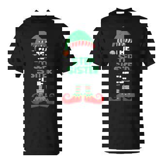 The Step-Sister Elf Shirt Matching Family Christmas Pajama T-Shirt | Mazezy