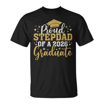 Stepdad Senior 2026 Proud Of A Class Of 2026 Graduate T-Shirt | Mazezy