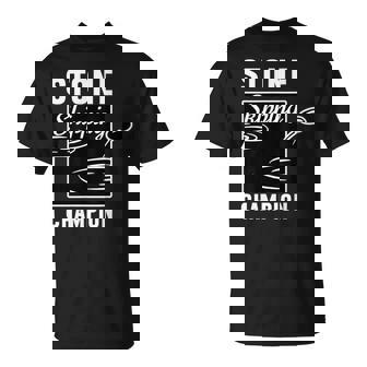 Stone Skipping Champion Lake Life River Stone Skipper T-Shirt | Mazezy