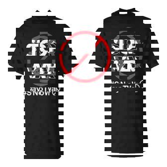 Stop Waray No To War Pleasetop Wars No War Tシャツ - Kawaiitshirt