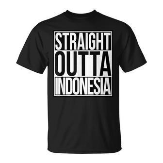 Straight Outta Indonesia T-Shirt | Mazezy