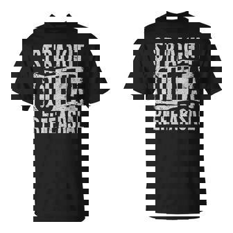 Straight Outta Rehearsal Actor Actress Musical Theatre Nerd T-Shirt | Mazezy