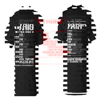 Stroke Awareness I Know Pain Strokes Survivor Red Ribbon T-Shirt | Mazezy