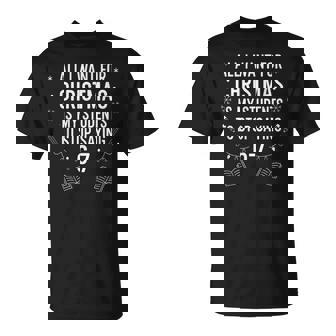 Students Saying 6-7 67 Six Seven Teacher Christmas T-Shirt | Mazezy