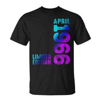 Superbe Avril 1966 Depuis 1966Intage 1966 Rétro 1966 T-Shirt - Cadeauxyz