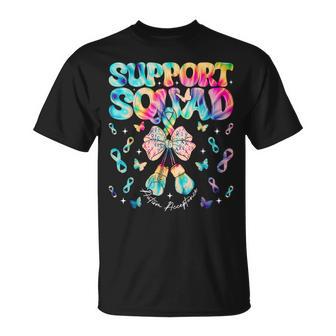 Support Squad Autism Awareness Acceptance Infinity Symbol T-Shirt - Thegiftio UK