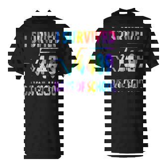 I Survived 67 Days Of School Square Root 4489 Math Teacher T-Shirt | Seseable CA