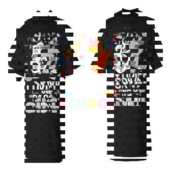 I Survived 67 Days Of School Teachers Students Art Class T-Shirt | Mazezy