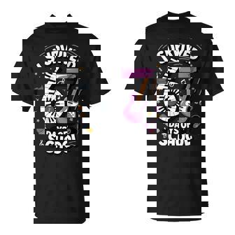 I Survived 67 Days Of School Teachers Students Music Class T-Shirt | Mazezy