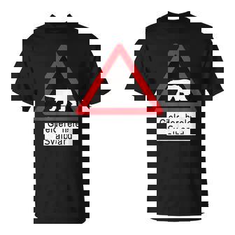 Svalbard ホッキョクグマ サイン Tシャツ - Kawaiitshirt