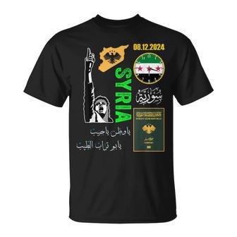 Syria FlagSyria PassportSyria LogoSyriaSyrian T-Shirt | Mazezy