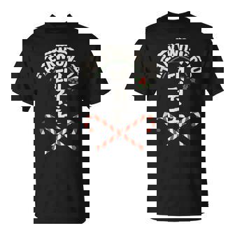 Taekwondo Christmas Festive Martial Art Candy And Holly Tank Top T-Shirt | Mazezy