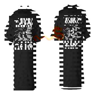 Taiwan Is Calling Taiwanese Culture Lover Taipei T-Shirt | Mazezy