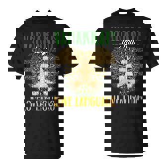 Tamil Pride Sri Lanka Vanakkam Is My Love Language T-Shirt | Mazezy