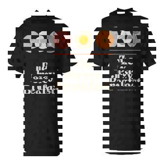 Taylor Ham Pork Roll Debate New Jersey Foodie T-Shirt | Mazezy