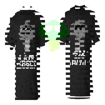 Team Broccoli Sunglass Vegan Green Vegetable Broccoli Lover T-Shirt | Mazezy