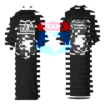 Texas Road Sign T-Shirt | Mazezy