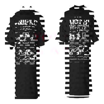 Things I Do In My Spare Time Bunny Rabbit Listening To Kpop T-Shirt | Mazezy