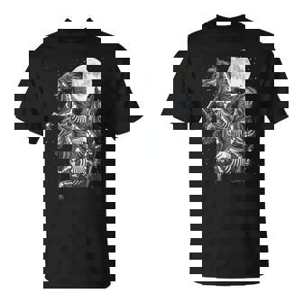 Three Horse Moon DÃa De Los Muertos Skeleton Horse T-Shirt | Mazezy
