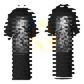 Three Wolf Howl Moon T-Shirt | Mazezy