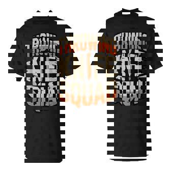 Throwing Knife Squad Tank Top T-Shirt | Mazezy