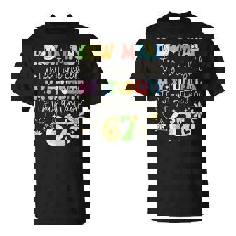 How Many Times I've Asked My Students To Pay Attention 67 T-Shirt | Mazezy