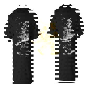 Tip Shark Bigfoot Fisherman Saltwater Fishing Sasquatch Tank Top T-Shirt | Mazezy