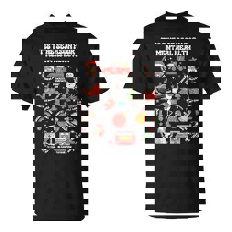 Tis The Season For Mental Health Christmas School Psychology Tank Top T-Shirt | Mazezy