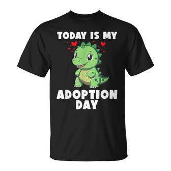 Today Is My Adoption Day Officially Adopted T-Shirt - Thegiftio UK