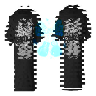 Together We Fight We Win Boxing Gloves Diabetes Awareness T-Shirt | Mazezy