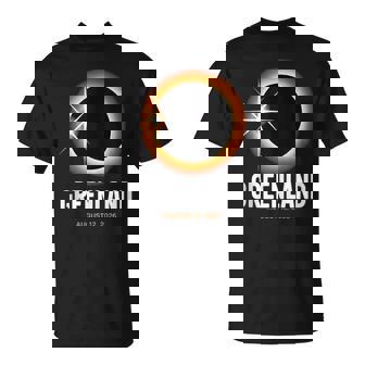 Totality Solar Eclipse Total Solar Eclipse Greenland 0826 Tank Top T-Shirt | Mazezy