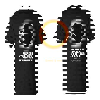 Totality Solar Eclipse Total Solar Eclipse Siberia 081226 T-Shirt | Mazezy