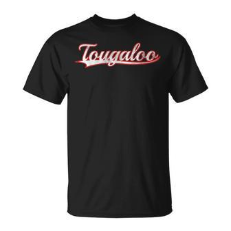 Tougaloo Mississippi Jackson Vintage Varsity Throwback T-Shirt | Mazezy